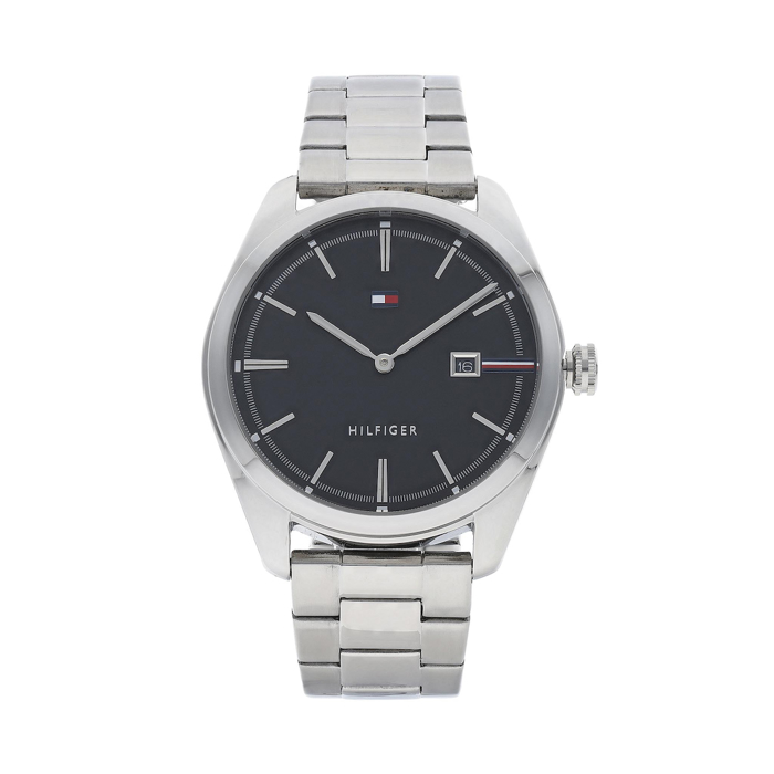 Tommy Hilfiger Theo Roloi Batarias me Asimi Metalliko Brasele 1710440