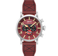 AVI-8 Dambuster Gibson Dual-Time Roloi Xronogafos Batarias me Bornto Dermatino Louraki AV-4107-04