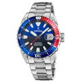 Festina Roloi Batarias me Asimi Metalliko Brasele F20669/4