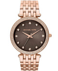 Michael Kors Darci Roloi Batarias me Roz Xruso Metalliko Brasele MK3217