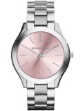 Michael Kors Slim Runway Roloi Batarias me Asimi Metalliko Brasele MK3380