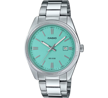 Casio Collection Ρολόι Μπαταρίας με Ασημί Μεταλλικό Μπρασελέ MTP-1302PD-2A2VEF