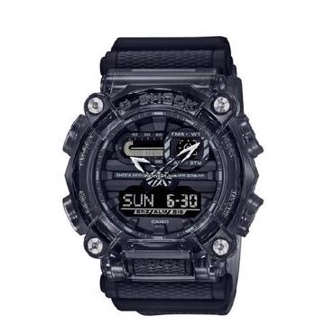 Casio G-Shock Αναλογικό/Ψηφιακό Ρολόι Χρονογράφος Μπαταρίας με Μαύρο Καουτσούκ Λουράκι GA-900SKE-8A