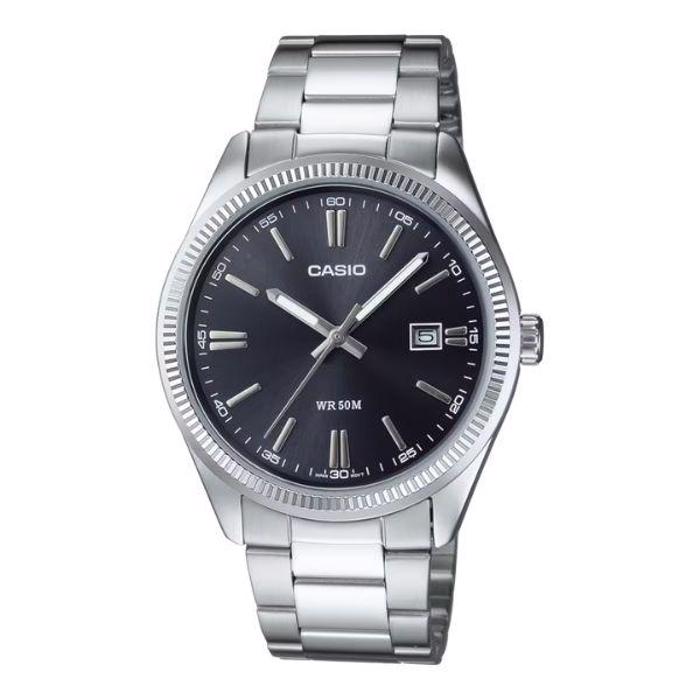 Casio Vintage Roloi Batarias me Asimi Metalliko Brasele MTP-1302PD-1A1VEF