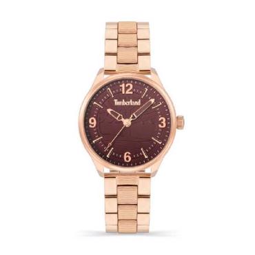 Timberland Henniker II Ρολόι Μπαταρίας με Ροζ Χρυσό Μεταλλικό Μπρασελέ TDWLG2104107