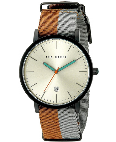 Ted Baker Graham Ρολόι Μπαταρίας με Πολύχρωμο Υφασμάτινο Λουράκι ΤΕ10026448