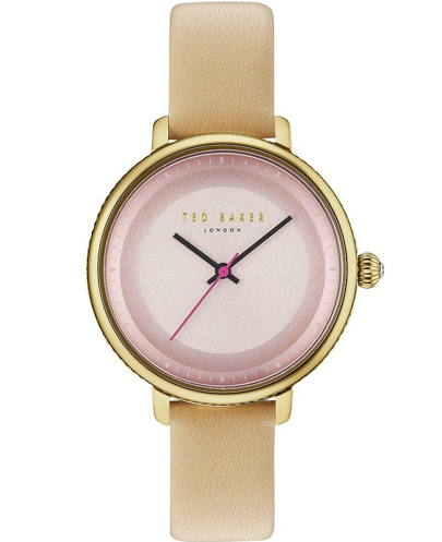 Ted Baker Isla Ρολόι Μπαταρίας με Μπεζ Δερμάτινο Λουράκι ΤΕ10031530