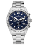 Claude Bernard Classic ST50 Roloi Xronogafos Batarias me Asimi Metalliko Brasele 10247-3M-BUIN
