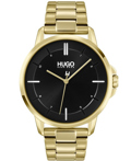 Hugo Boss Roloi Batarias me Xruso Metalliko Brasele 1530167