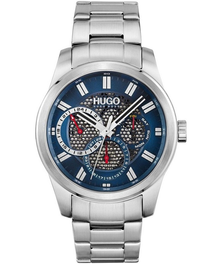 Hugo Boss Roloi Batarias me Asimi Metalliko Brasele 1530191