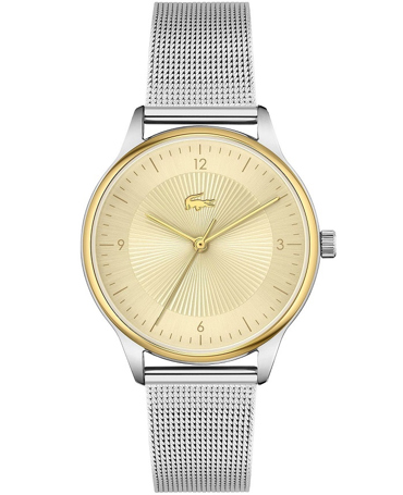 Lacoste Club Ρολόι Μπαταρίας με Ασημί Μεταλλικό Μπρασελέ 2001186