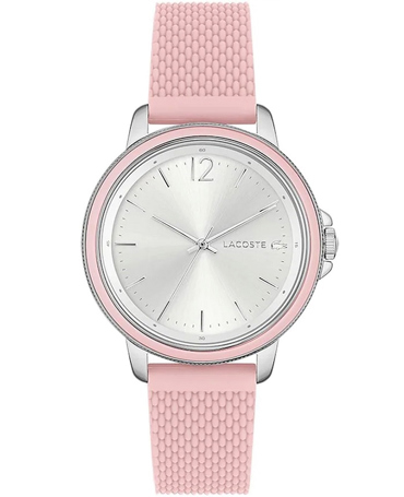 Lacoste Slice Ρολόι Μπαταρίας με Ροζ Καουτσούκ Λουράκι 2001201 Lacoste Slice Ρολόι Μπαταρίας με Ροζ Καουτσούκ Λουράκι 2001201