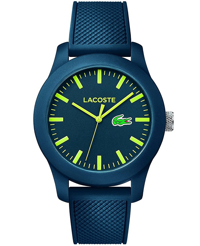 Lacoste Roloi Batarias me Ble Kaoutsouk Louraki 2010792