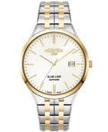 Roamer Slim Line Classic Roloi Batarias me Xruso / Asimi Metalliko Brasele 512833-47-35-20