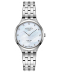 Roamer Slim-Line Diamond Roloi Batarias me Asimi Metalliko Brasele 512847-41-89-20