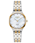 Roamer Slim-Line Diamond Roloi Batarias me Xruso / Asimi Metalliko Brasele 512847-47-89-20