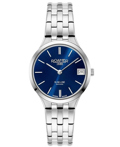 Roamer Slim-Line Classic Roloi Batarias me Asimi Metalliko Brasele 512857-41-45-20