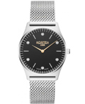 Roamer Elements Crystal Roloi Batarias me Asimi Metalliko Brasele 650815-41-60-90