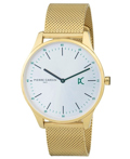 Pierre Cardin Bastille City Roloi Batarias me Xruso Metalliko Brasele CBA.4012
