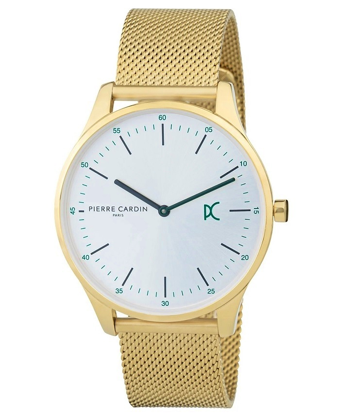 Pierre Cardin Bastille City Roloi Batarias me Xruso Metalliko Brasele CBA.4012