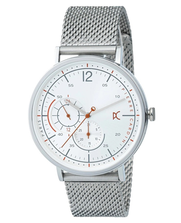 Pierre Cardin Bonne Stride Ρολόι Μπαταρίας με Ασημί Μεταλλικό Μπρασελέ CBN.3021