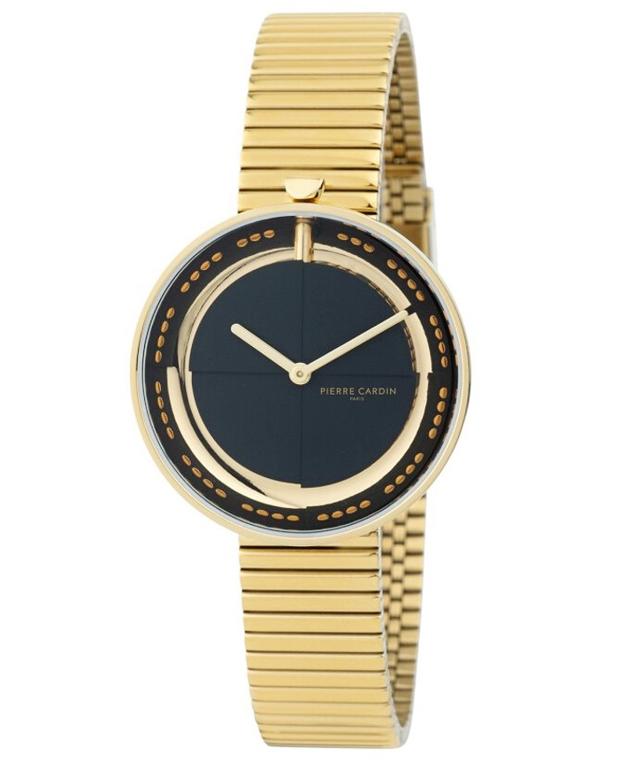 Pierre Cardin Marais Mirror Roloi Batarias me Xruso Metalliko Brasele CMA.0009