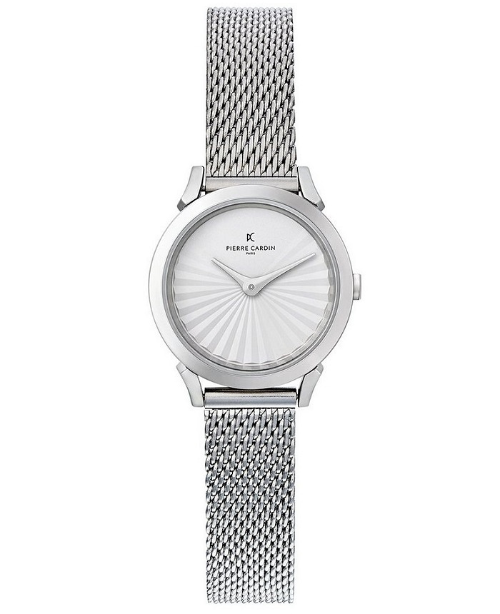Pierre Cardin Pigalle Plissée Roloi Batarias me Asimi Metalliko Brasele CPI.2505