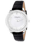 Pierre Cardin Pigalle Illusion Roloi Batarias me Mavro Dermatino Louraki CPI.2565
