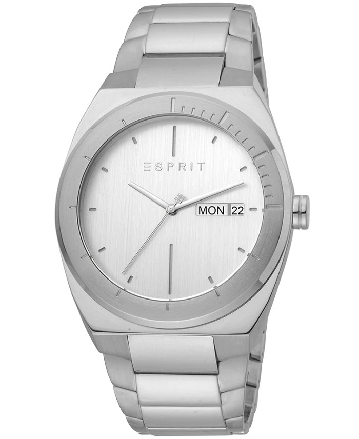 Esprit Strike Roloi Batarias me Asimi Metalliko Brasele ES1G158M0055