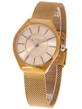 Esprit Maple Roloi Batarias me Roz Xruso Metalliko Brasele ES1L004M0055