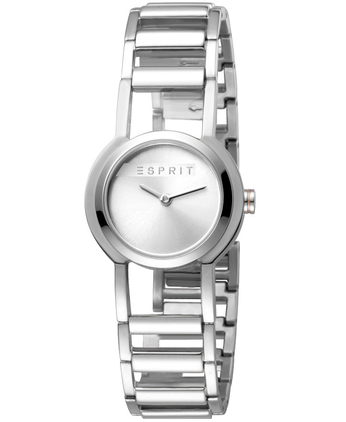 Esprit Charm Roloi Batarias me Asimi Metalliko Brasele ES1L083M0015