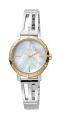 Esprit Lorella Roloi Batarias me Asimi Metalliko Brasele ES1L182M1025