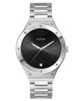 Guess Scope Diamond Roloi Batarias me Asimi Metalliko Brasele GW0427G1