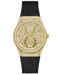 Guess Princess Roloi Batarias me Mavro Kaoutsouk Louraki GW0439L2
