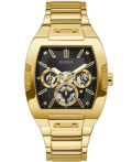 Guess Phoenix Roloi Batarias me Xruso Metalliko Brasele GW0456G1