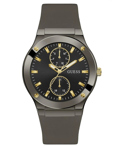 Guess Jet Roloi Batarias me Mavro Kaoutsouk Louraki GW0491G1