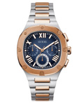 Guess Headline Roloi Batarias me Roz Xruso / Asimi Metalliko Brasele GW0572G4