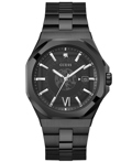 Guess Emperor Roloi Batarias me Mavro Metalliko Brasele GW0573G3