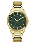 Guess Dex Roloi Batarias me Xruso Metalliko Brasele GW0626G2