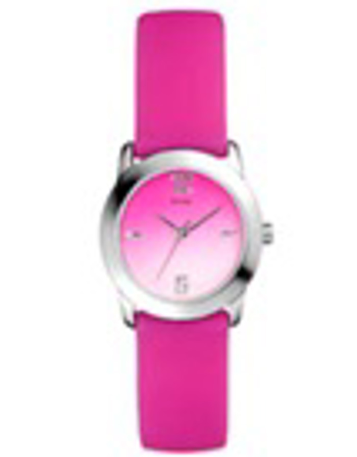 Guess Pink Roloi Batarias me Fouxia Kaoutsouk Louraki I50355L4