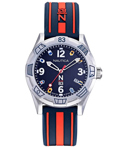 Nautica N83 Polignano Roloi Batarias me Poluxromo Kaoutsouk Louraki NAPPOF910