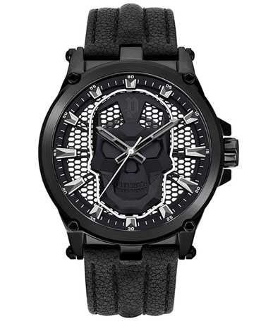 Police Ρολόι Μπαταρίας με Μαύρο Δερμάτινο Λουράκι PEWJA2108203