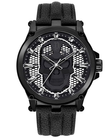 Police Ρολόι Μπαταρίας με Μαύρο Δερμάτινο Λουράκι PEWJA2108203