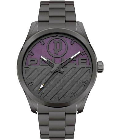 Police Ρολόι Μπαταρίας με Γκρι Μεταλλικό Μπρασελέ PEWJG2121405