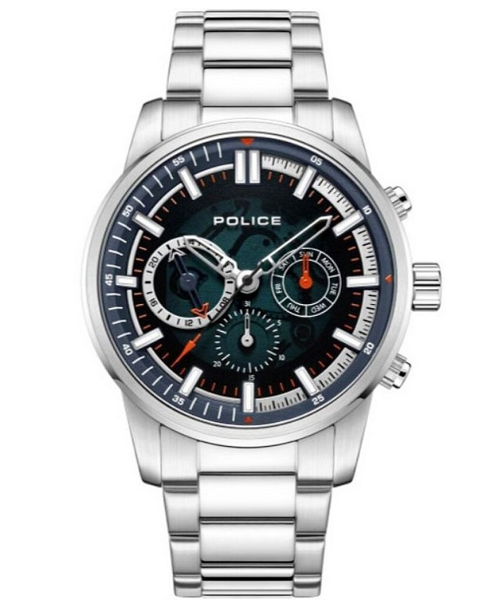 Police Greenlane Roloi Batarias me Asimi Metalliko Brasele PEWJK2227005