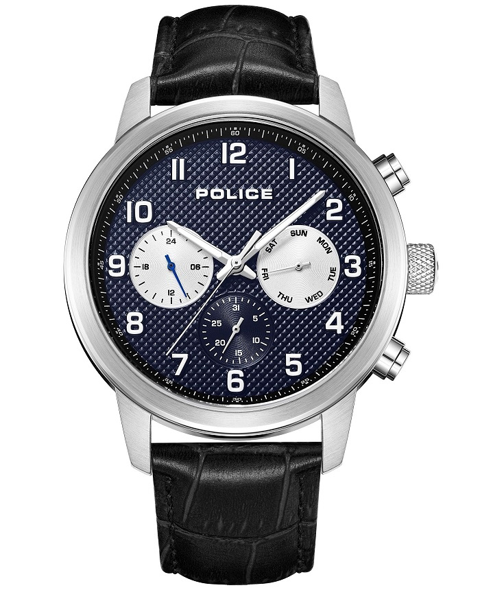 Police Raho Roloi Batarias me Mavro Dermatino Louraki PEWJK2228202