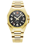 Swiss Alpine Military by Grovana Roloi Batarias me Xruso Metalliko Brasele SAM7005.1117
