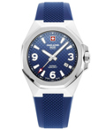 Swiss Alpine Military by Grovana Roloi Batarias me Ble Kaoutsouk Louraki SAM7005.1835