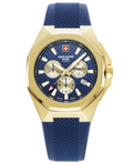 Swiss Alpine Military by Grovana Roloi Batarias me Ble Kaoutsouk Louraki SAM7005.9815