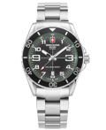 Swiss Alpine Military by Grovana Roloi Batarias me Asimi Metalliko Brasele SAM7029.1134